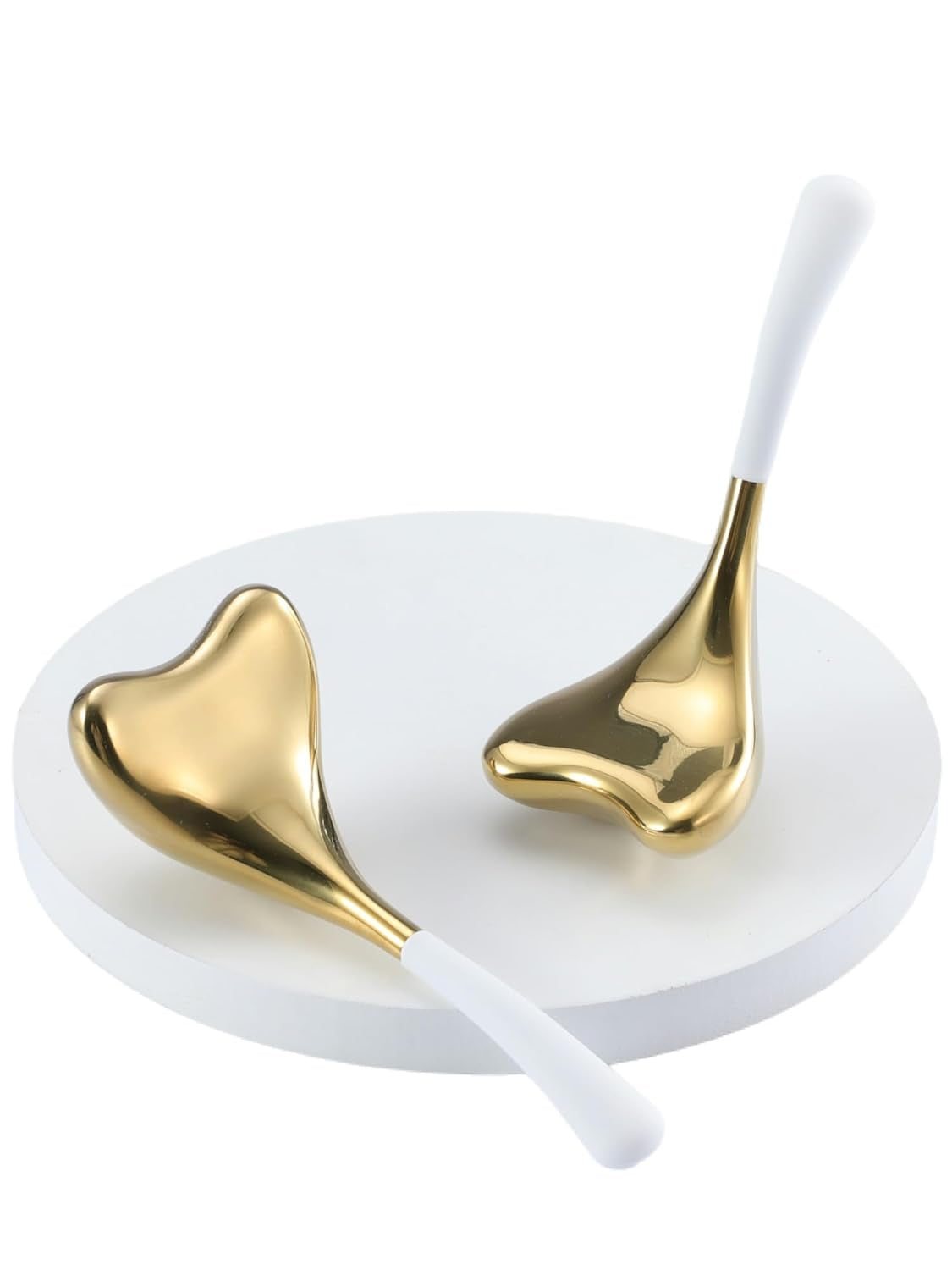 2-In-1 Gua Sha Cryo Sticks, Facial Skin Care Tools for Women Face and Eyes Massage, Unbreakable Stainless Steel Esthetician Supplies, Cooling Spa Ice Globes Roller with Carry Case