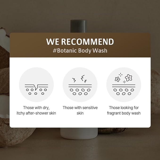 Karl&Hans Botanic Double Mint Vegan Body Wash - Organic, Moisturizing, Natural Shower Gel with Peppermint for Men and Women - Sulfate and Silicone-Free, 13.2 fl oz