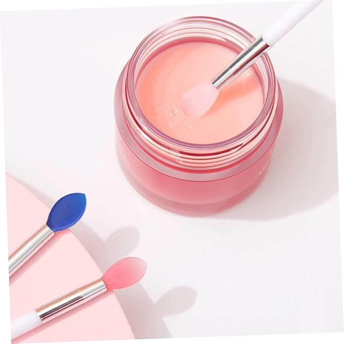 24pcs Lip Mask Lip Brush Silicone Applicator Makeup Brush for Women Tool