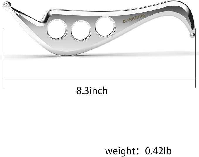 Stainless Steel Muscle Scraper Massage Tool gua sha iastm for deep Tissue Scraping for myofascial Release (Patent Pending)
