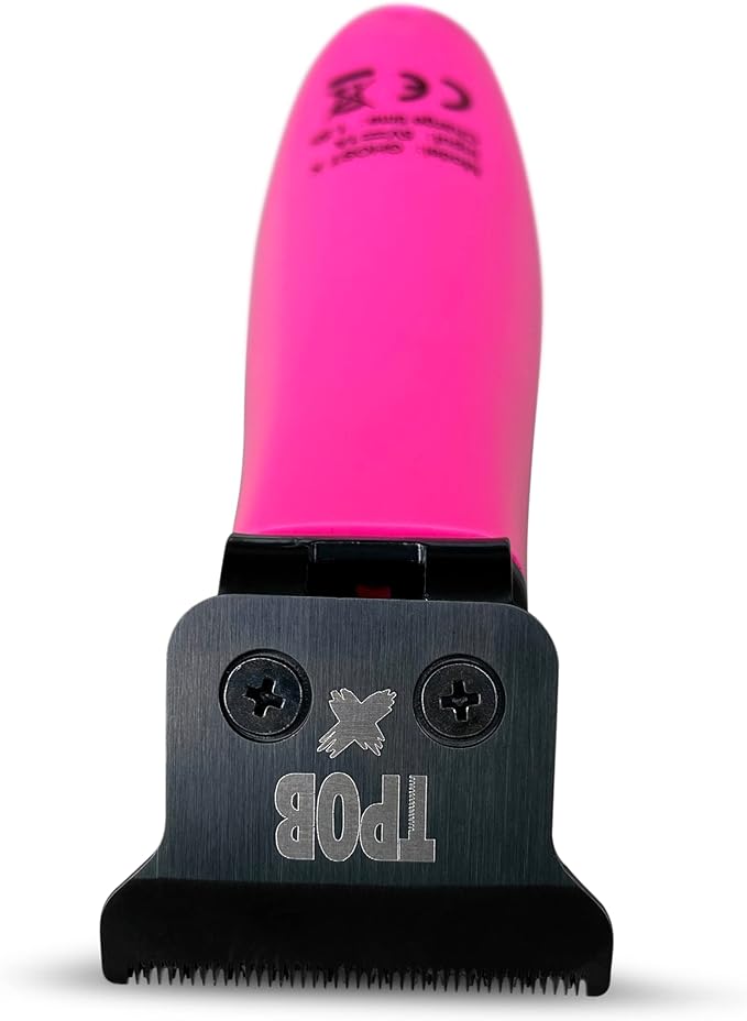 TPOB Ghost X Beard Trimmer Hair Clippers for Men, Professional Hair Trimmer T-Blade Trimmer Cordless Rechargeable Edgers Clippers Electric Beard Trimmer Shaver (Ghost X Candy)