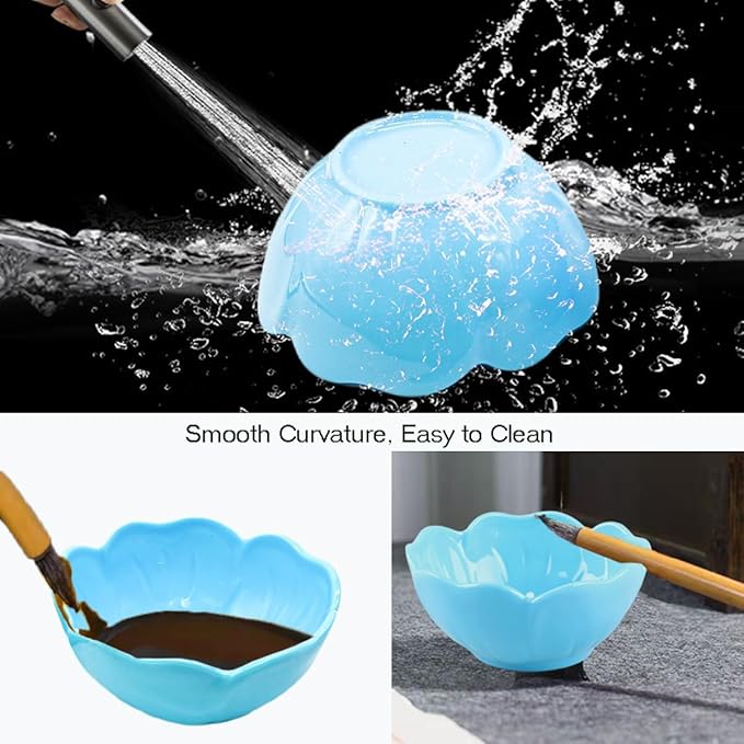 10 Pcs Essential Oil Bowl Set, 3.34 Inch Petal Mask Bowls Beauty Tool Skin Care Bowl Diy Face Mask MixingBowl for Home Salon, Pigment Preparation