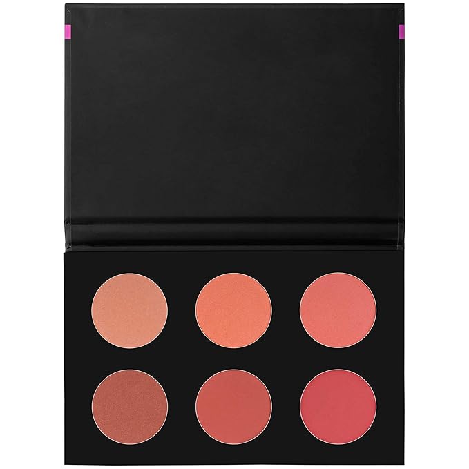 SHANY Shimmer & Matte Warm-Toned Blush Palette -