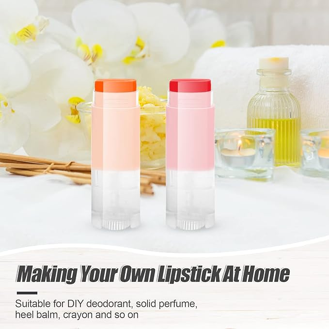 40 PCS 4.5g Oval Lip Balm (Clear)