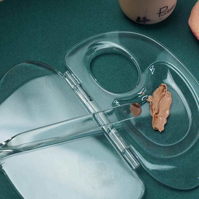 Makeup Mixing Palette Can Store Liquid Foundation, Hold Mixing