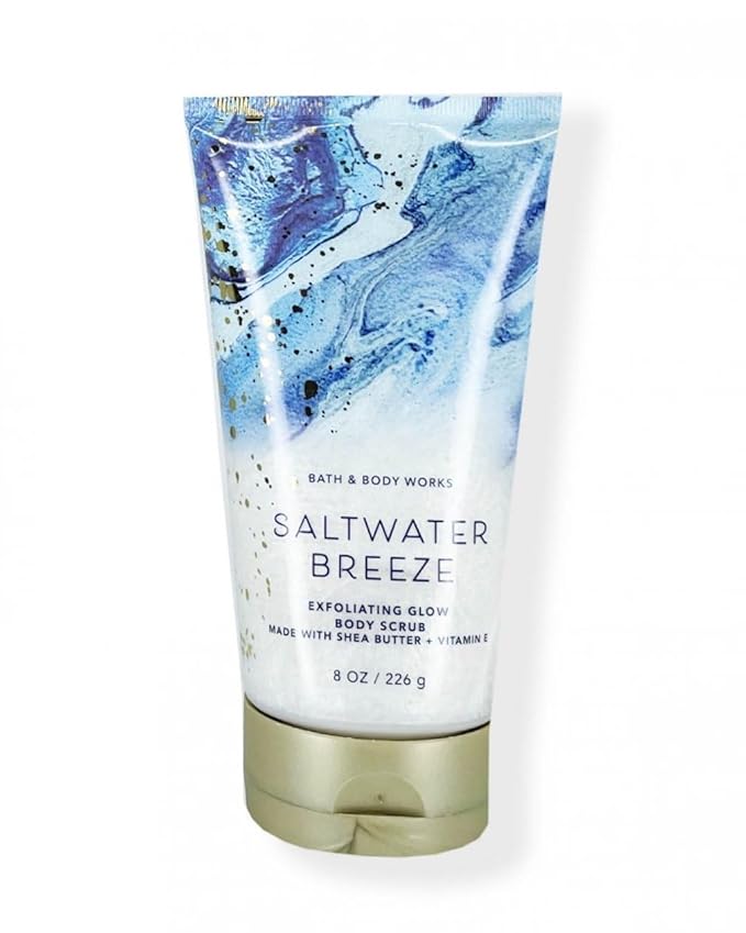 Bath and Body Works Saltwater Breeze Creamy Body Scrub 6.6 Ounce (Salt Water Breeze)