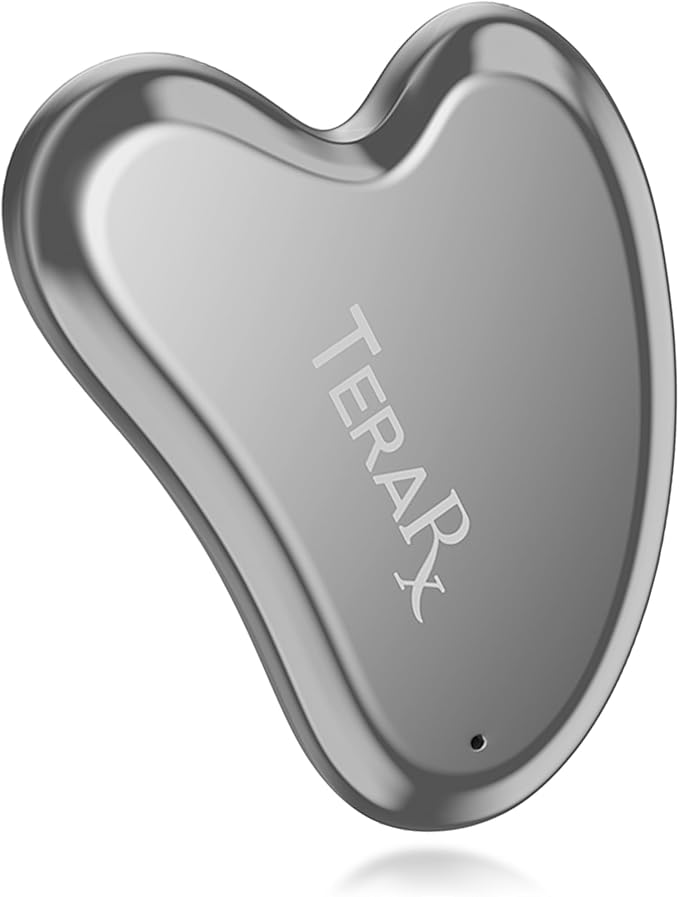 Terahertz Gua Sha for Enhanced Lymphatic Drainage, Reduced Puffiness, and Relieved Facial Tension – 100% Authentic Terahertz Stone Gua Sha Facial Tools