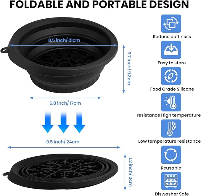Face Bowl for Ice with Built-in Icetray, Foldable Silicone Facial Plunge Bowl for Skincare, Face Clean Washbasin Bowl, Skin Tightening & Acne Relief, Portable Spa Tool for Home Travel - Pink