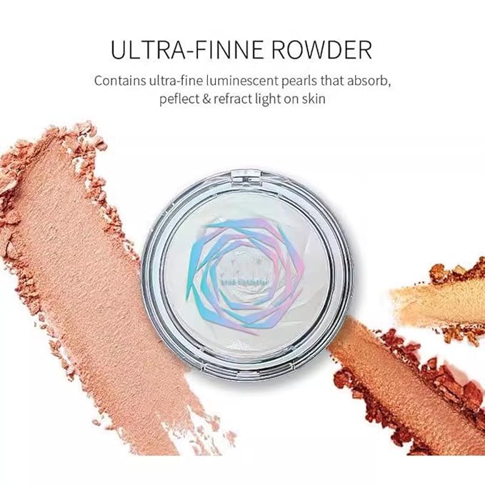 MAEPEOR Face Highlighter Palette 6 Colors Smooth Shimmer (Color 03)