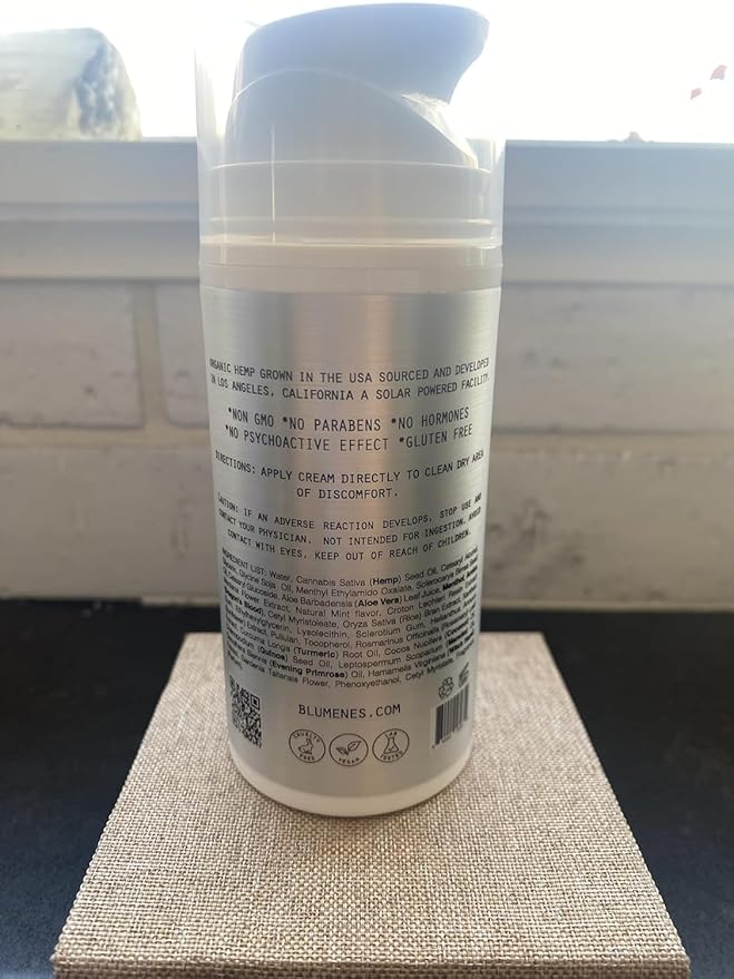 Blumenes - Traditional Gua Sha Tool & 10,000 mg Relief Cream - Post Workout Joint & Muscle Relaxation - Natural Topical Cream for Comfort & Soothing Massager Relief Bundle - 2-in-1 Bundle