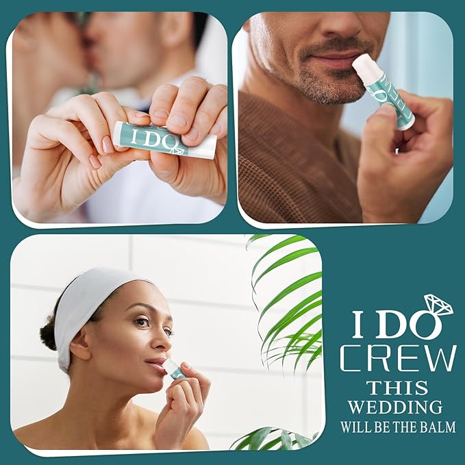 24 Pcs Bachelorette Lip Balm I (Green)