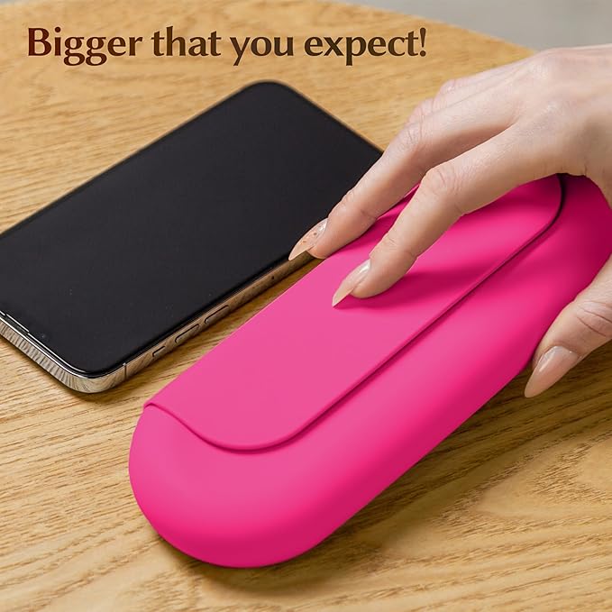 Silicone makeup brush holder, travel