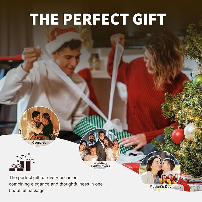 MELONY Massage Oil Candle for Pure Relaxation - 8.1 oz - Moisturizing Essential Oil Body Massage Candle for Home Spa- Amazing Gift for Women & Men (Sandalwood)