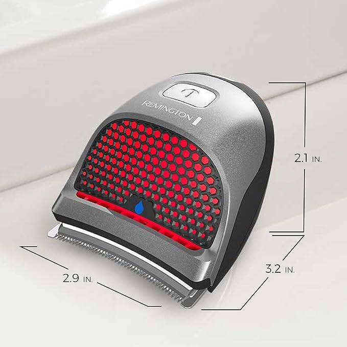 Remington Shortcut Pro Self-Haircut Trimmer Kit, Waterproof Cordless Electric Razor for Head, Beard, and Body, Curved Blades and 9 Trimmer Lengths, Head Shaver, 5-Minute Quick-Charge, 14-Piece Set