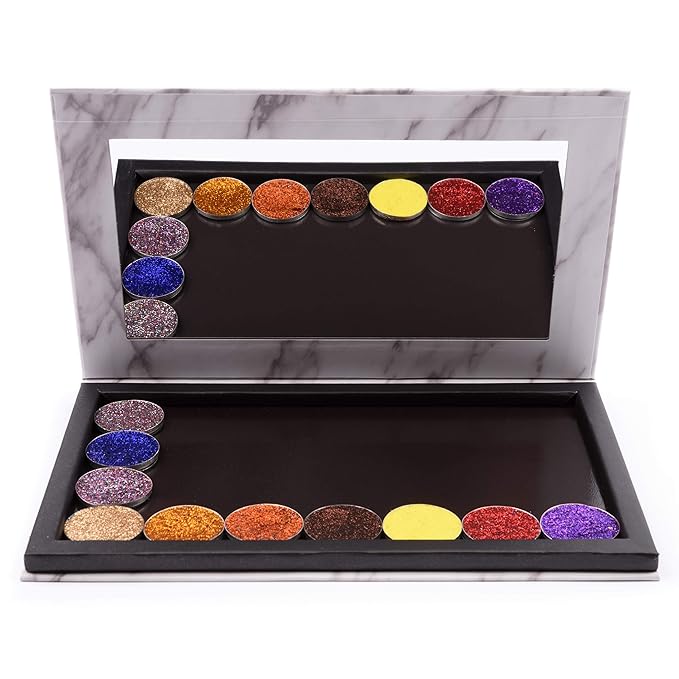 Magnetic Palette Marble Empty Makeup Palette with Mirror