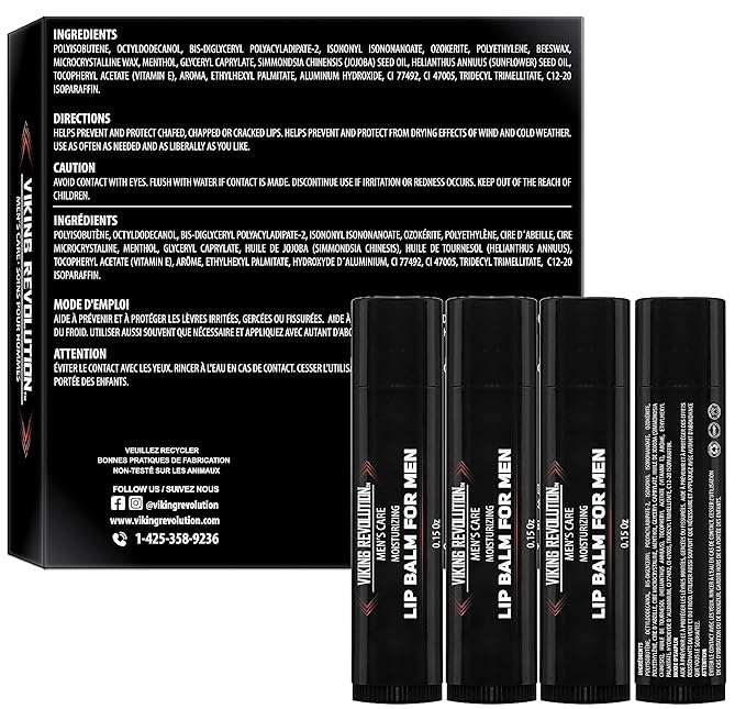 Viking Revolution All Natural Lip Balm Lips