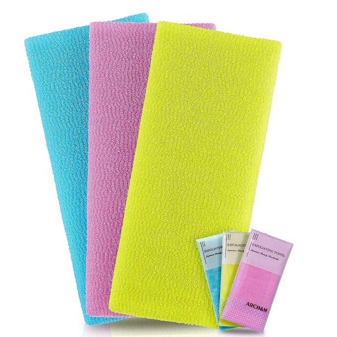 Arch&m exfoliating washcloth 12 pack