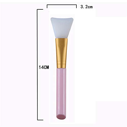 1 Silicone Face Cleanser Plus 5 PCS Silicone Face Mask Brush, Mask Beauty Tool Soft Silicone Facial Mud Mask Applicator Brush tool, Applicator for Mud
