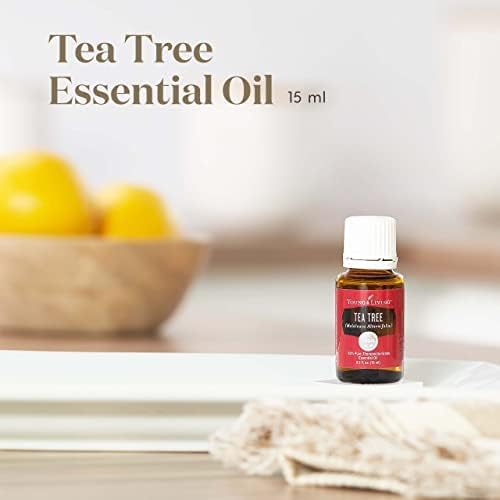 Young Living Tea Tree Premium Essential Oil - 15ml - Aromatherapy Diffuser - Skin Care for Skin & Nails - Healthy Hair and Scalp - 100% Pure & Natural