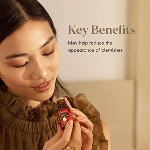 Young Living Tea Tree Premium Essential Oil - 15ml - Aromatherapy Diffuser - Skin Care for Skin & Nails - Healthy Hair and Scalp - 100% Pure & Natural