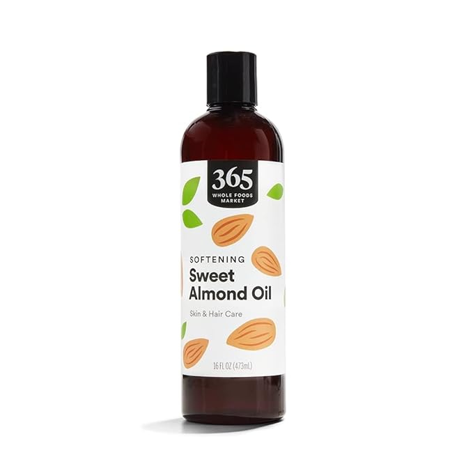 365 by Whole Foods Market, Softening Sweet Almond Oil, Skin & Hair Care, 16 Fl Oz