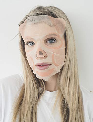 masque BAR Pretty Animalz Animal Character Sheet Mask, Korean Skin Care, Korean Spa Masks for All Skin Types, Spa Gifts, Birthday Party Gifts, Girls' Night, Skincare Party, Pig single mask