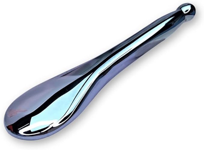 Terahertz Gua Sha Scraping Tools, Terahertz Stone Gua Sha Facial Tools, Energy Stone Point Massaging Gua Sha Tool for Back Legs Arms Neck Shoulder