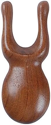 Natural Wooden Nose Guasha Massage Tools Anti-Static, Eyes Facial Wood Gua Sha Tool,face Manual Massager Tool, Multifunctional Handheld Meridians Acupoint Massage Tool,1 Pieces.