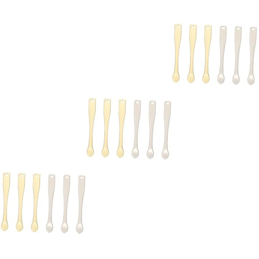 18pcs Face Cream Applicator Handy Cosmetic Spoons for Mask Application Smooth Texture Travel-friendly for Creams Lotions Skin