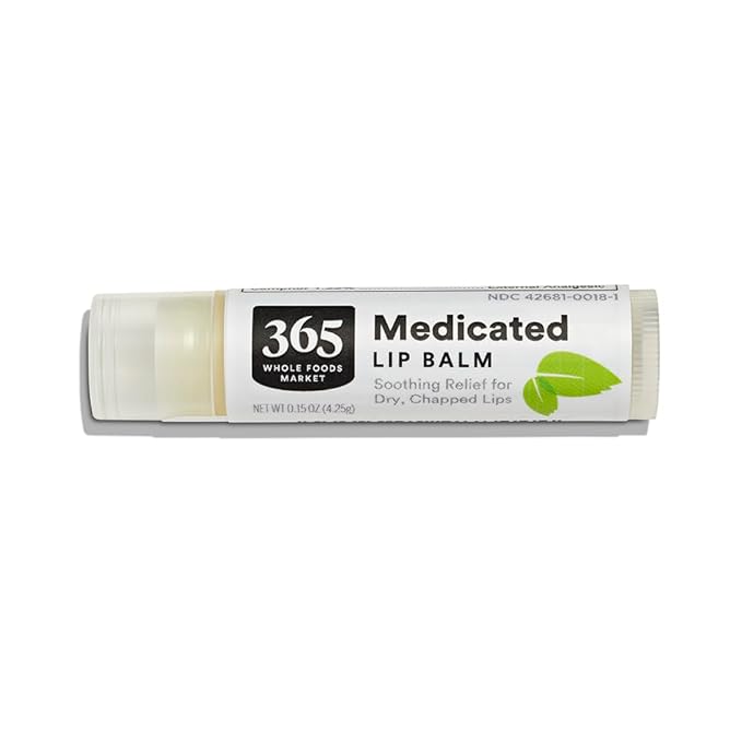 365 by Whole Foods Market, Medicated Lip Balm, 0.15 Ounce