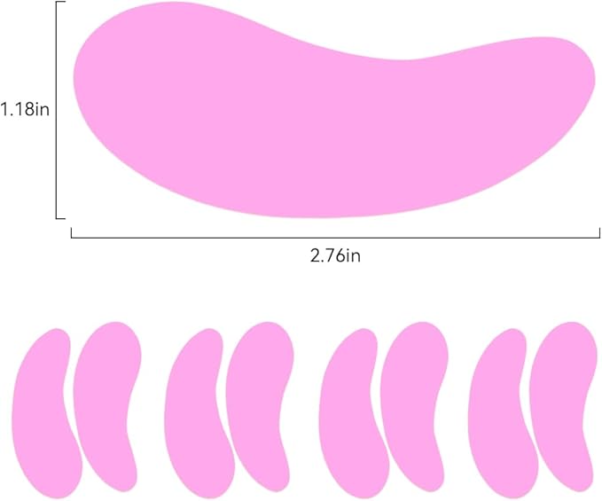 Reusable eye face patches 6