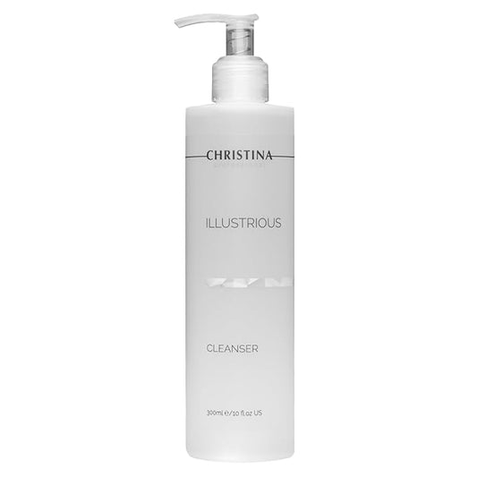 '-CHRISTINA- Illustrious Refreshing AHA Facial Cleanser | Gentle Glycolic Acid Face Wash | Infused with Witch Hazel for Even Skin Tone & Radiance | For All Skin Types 300ml / 1 fl.oz