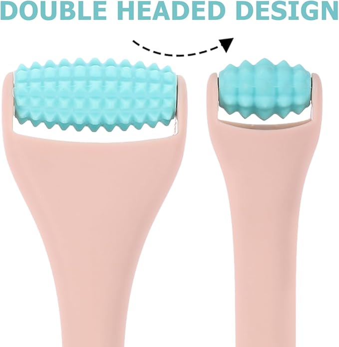 GALPADA 1Pcs Handheld Eye Massager Tool Dual Head Roller for Eye Absorption and Face Care Practical and Portable Design for All Skin Types