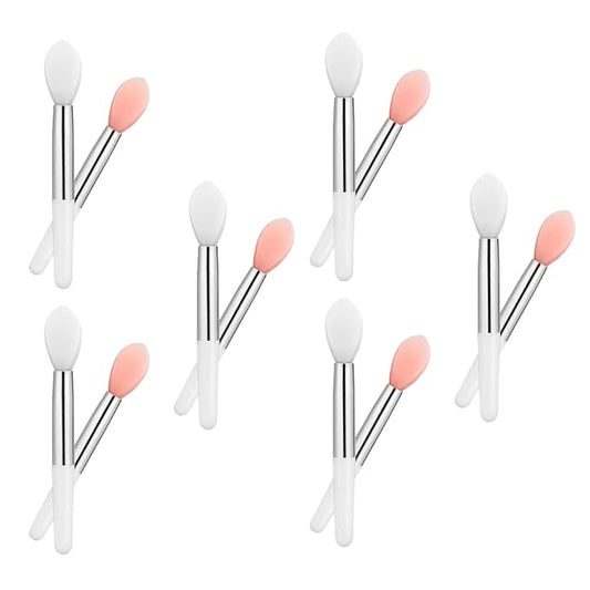 24pcs Silicone Lip Brush Lip Mask Applicator Makeup Brushes for Artists Beginners