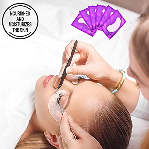100 pairs eyelash extension gel