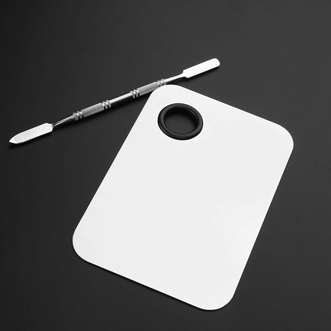 Makeup Palette, Stainless Steel Cosmetic Makeup Palette Professional