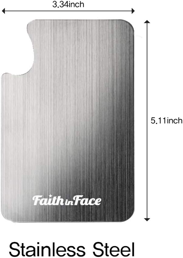 Makeup Metal Palette 3pcs - Stainless Steel Mixing