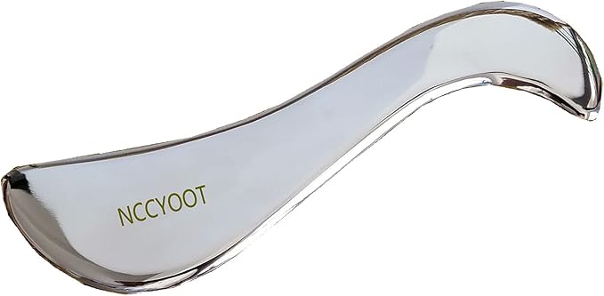 gua sha Tool gua sha Stainless Steel iastm Tool Gussha Massage Tool Muscle Scraping Tool for Soft Tissue Therapy and Reduce Arms,Back, Legs, Neck,Shoulder Muscle Pain(ms)…