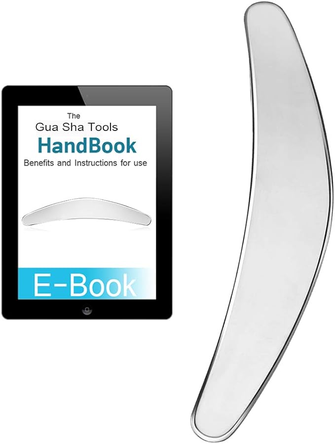 Gua Sha Scraping Massage Tool Iastm Tool Sidekick Tool Medical Stainless Steel Physical Therapy Scraper Myofascial Release Tool Massager for Scar Tissue,Soft Tissue Body Muscle Shoulder