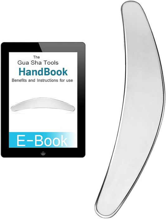 Gua Sha Scraping Massage Tool Iastm Tool Sidekick Tool Medical Stainless Steel Physical Therapy Scraper Myofascial Release Tool Massager for Scar Tissue,Soft Tissue Body Muscle Shoulder