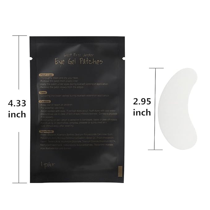 100 pairs eye gel pads,