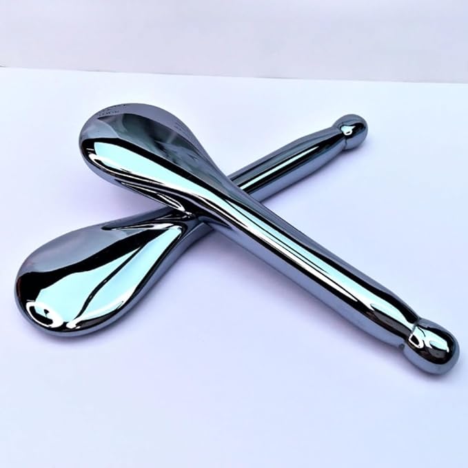 Terahertz Gua Sha Scraping Tools, Terahertz Stone Gua Sha Facial Tools, Energy Stone Point Massaging Gua Sha Tool for Back Legs Arms Neck Shoulder