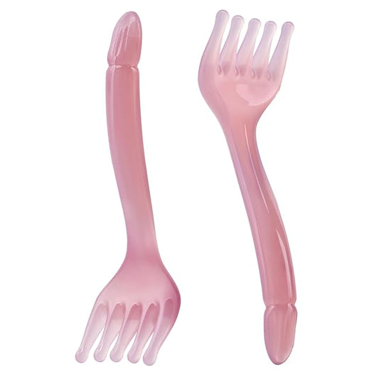 MoyRetty 2 Pack Manual Scalp Massagers, Perfect Scalp Massage Comb for Men & Women Home or Travel Use, Head Spa Gua Sha Tools for Relaxing(Pink)