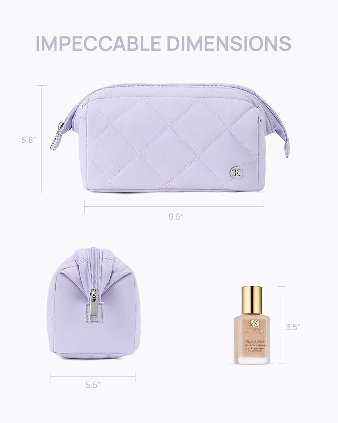 Telena puffer makeup bags for