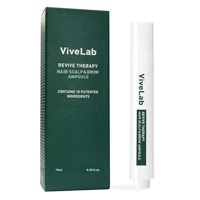 Scalp&Hair Serum for Thinning Hair by Vivelab,15ml–Clinically Tested,Nourishing Formula with Biotin,peptide. Promotes Healthy Scalp&Fuller-Looking Hair
