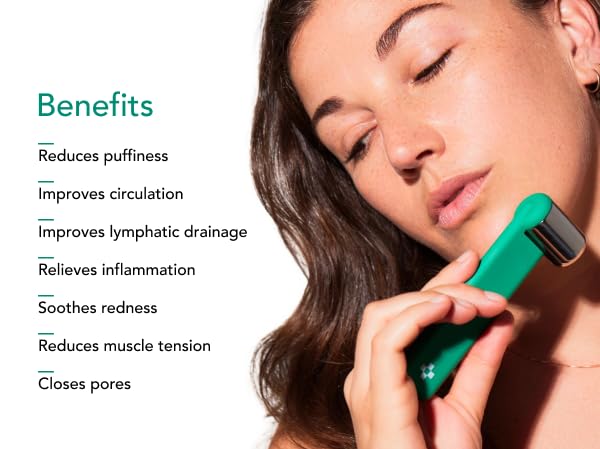 Doré - Le Glaçon Facial Ice Roller for Puffiness, Wrinkles & Redness | Face Roller for Women & Men | Skin Care Tools for Lymphatic Drainage & Tightening | Gua Sha Ice Roller Alternative for Self-Care