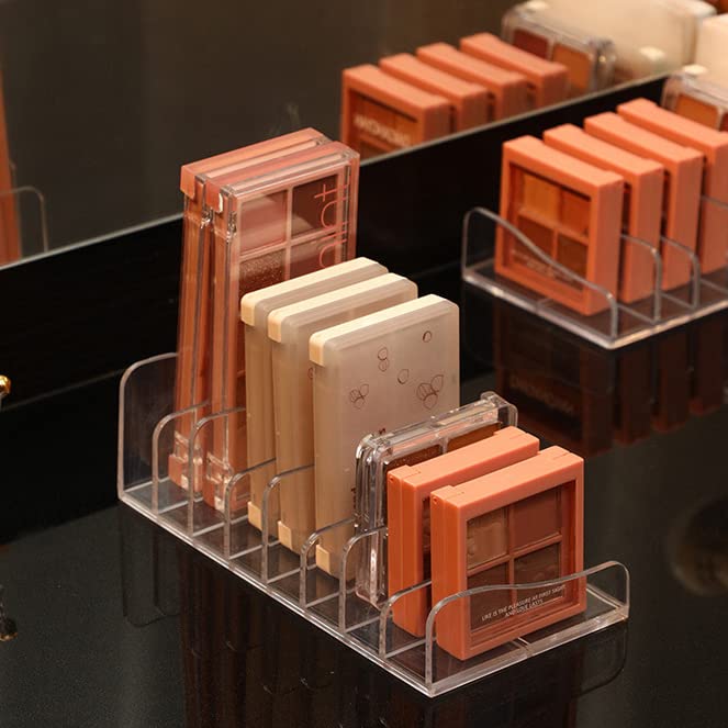1 Piece 8-Section Acrylic Eyeshadow Organizer Cosmetic Makeup