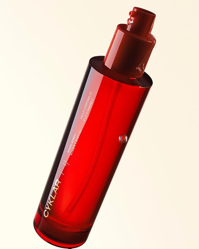 Vitamin C Body Oil for Women and Men. Moisturizing Naked Neroli Scented Body Serum for Glowing Skin. Nourishing, Hydrating After-Shower and Bath Skin Care Moisturizer, 4.2 Fl Oz