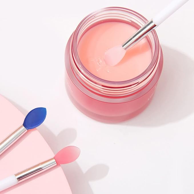 24pcs Silicone Lip Brush Lip Mask Applicator Makeup Brushes for Artists Beginners