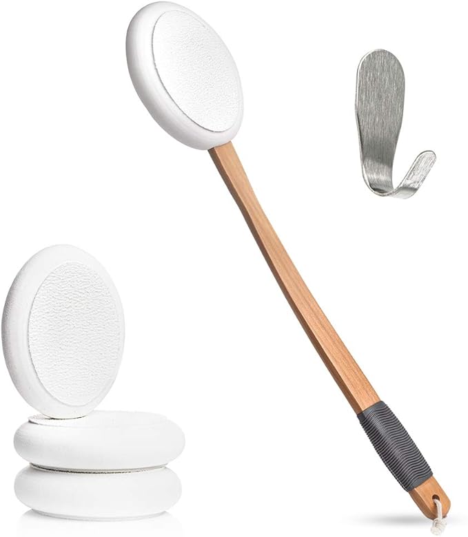 Lotion applicator for back |